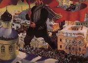 Boris Kustodiev A Bolshevik Spain oil painting artist